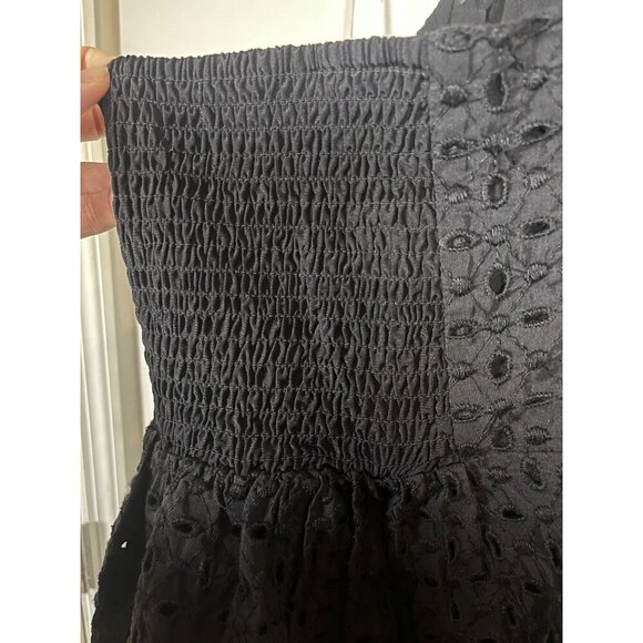 A New Day Halter Maxi Dress XL Black Neutral Minimalist Open Back Classic Glam - Picture 7 of 15